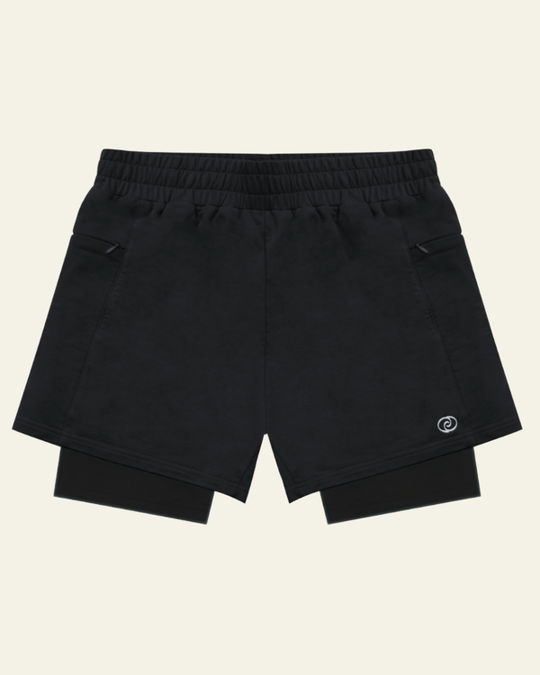 Black Quad Short