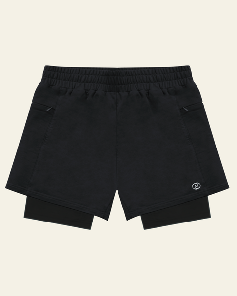 パンツ wexwear shorts w34 Wayve Quad Short - Natural Fiber Men's Athletic Shorts - Organic