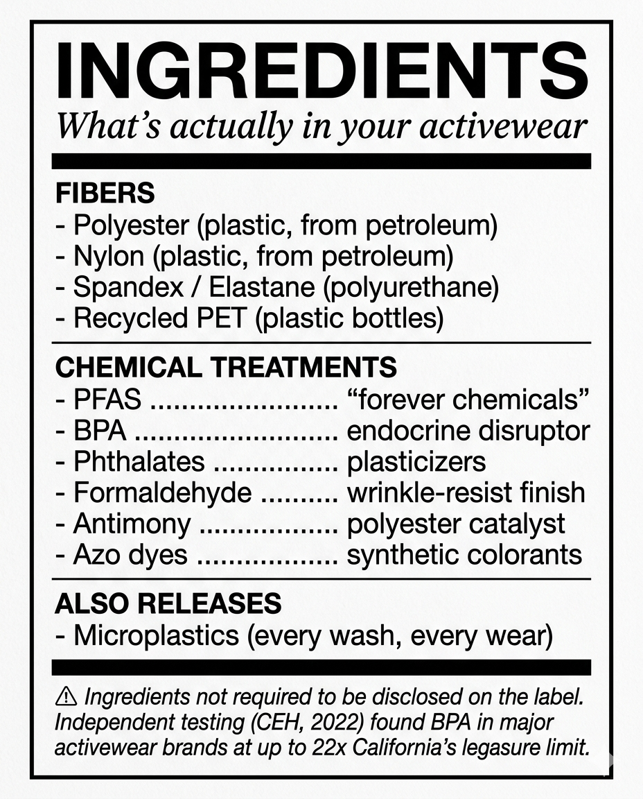 If Your Clothes Had an Ingredient Label, Would You Still Wear Them?